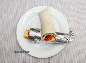 15. Halloumi dürüm