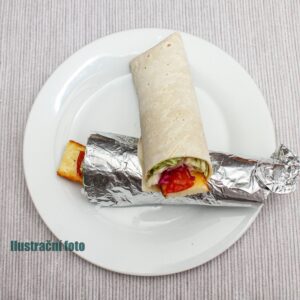 15. Halloumi dürüm