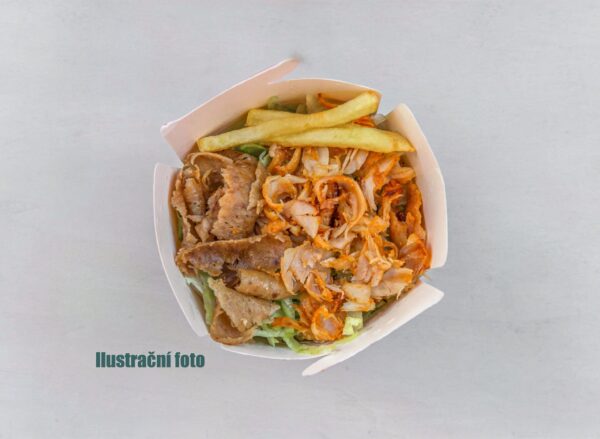 20. A large box of fries